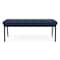 Lesro Newport 2 Seat Bench, 45 in W 21 in L 18.5 in H NP2001 - alternate 1